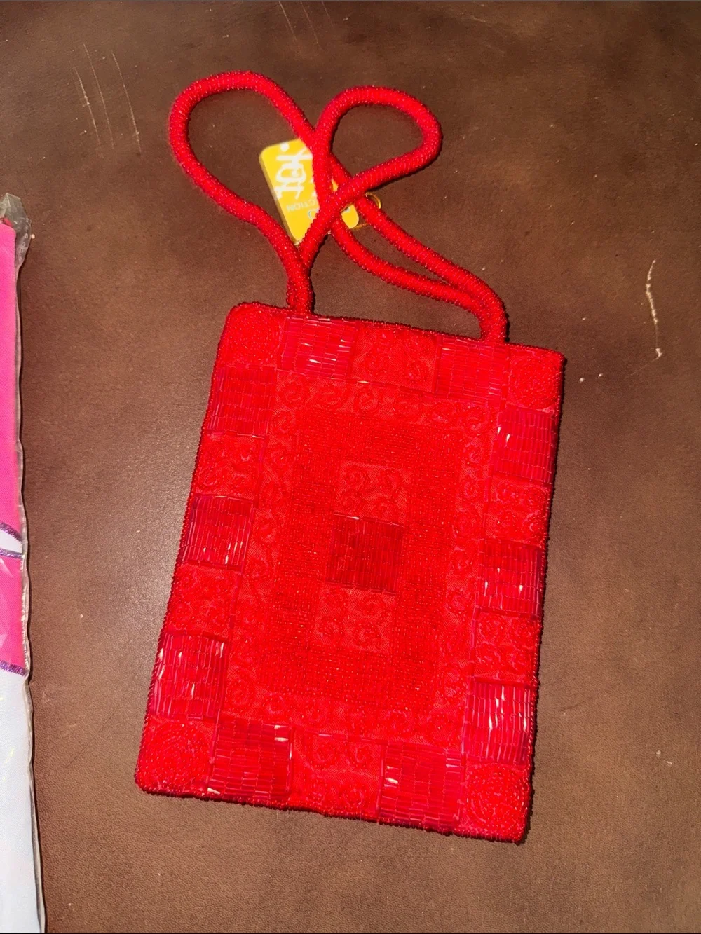 Red Hat Society banner bag
